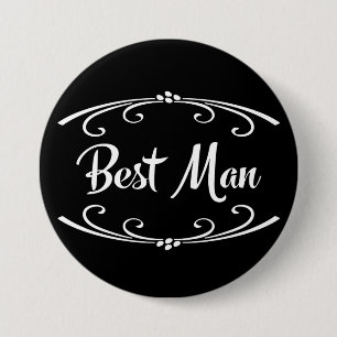Trauzeugen-Button für das Probedinner der Hochzeit Button