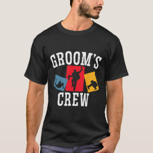 Trauzeugen Crew Junggesellenabschied T-Shirt