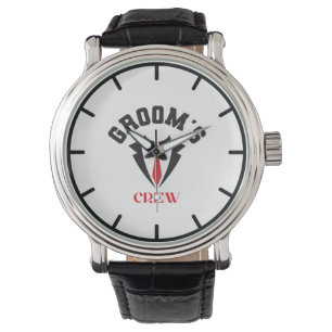 Trauzeugen-Crew - Moderne Trauzeugen Junggesellena Armbanduhr