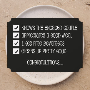 Trauzeugen Funny Checklist Einladung