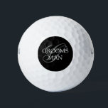 Trauzeugen Monogram Wedding Golfball<br><div class="desc">Machen Sie Ihre eigenen mit Monogramm Golfbälle. Personalisieren Sie dieses Design mit Ihrem eigenen Text. Sie können dieses Design weiter anpassen, indem Sie den Link "Weitere Anpassung" auswählen, falls gewünscht.</div>