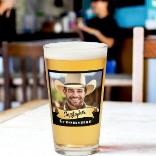 Trauzeugen Pintglas Serie: Die Lasso-Legende Glas