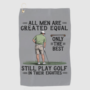 Trauzeugen spielen Golf Eighties Lustiger Golfer G Golfhandtuch