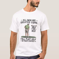 Trauzeugen spielen Golf Eighties Lustiger Golfer G
