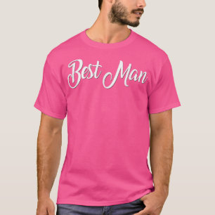TrauzeugeWeiße Hochzeit Braut Bräutigam Junggesell T-Shirt
