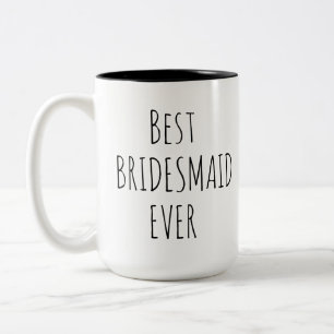 Trauzeugin Aller Zeiten Brautparty Braut-Shower Zweifarbige Tasse