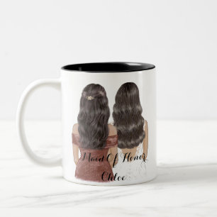 Trauzeugin benutzerdefinierte Tasse