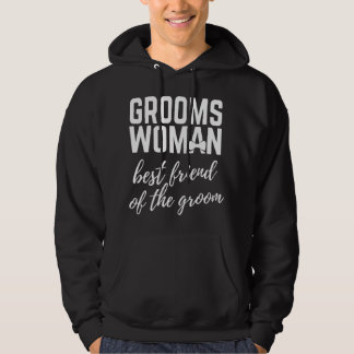 Trauzeugin Best Friend des Bräutigams Junggesellen Hoodie