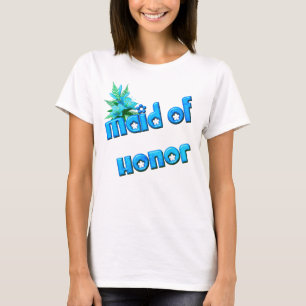 Trauzeugin Blume Bouquet Niedlich Hochzeitsfeier T-Shirt