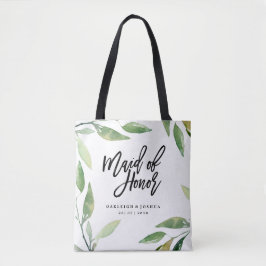 Trauzeugin Bohemische Blätter Hochzeitstorte Tasche