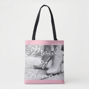 Trauzeugin Bridesmaid High Heels Totbeutel Tasche