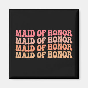 Trauzeugin Bridesmaid Wedding Brautparty Bach Magnet