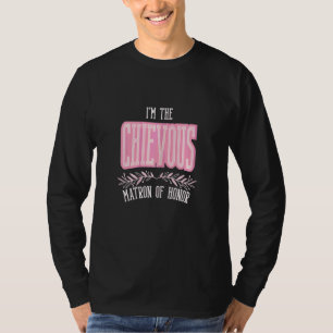 Trauzeugin der Frauen Übel Übereinstimmende Jungge T-Shirt