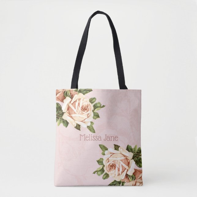 Trauzeugin der Vintagen Rose Tasche (Vorderseite)
