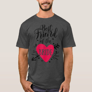 Trauzeugin des Braut Pfeil Herz für Junggesellinne T-Shirt