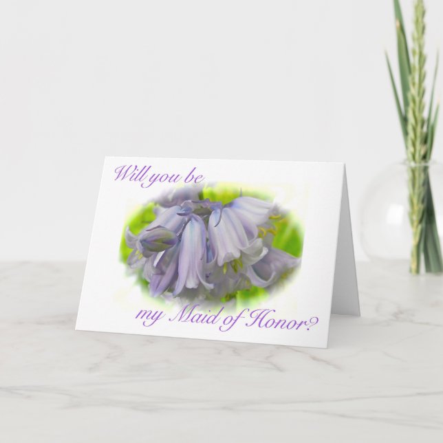 Trauzeugin Einladung (Vorderseite)