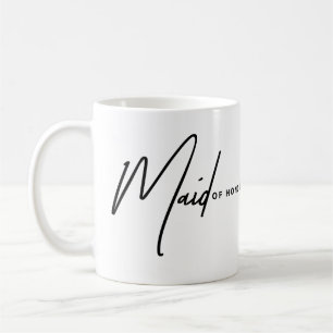 "Trauzeugin" Elegantes Geschenk - Hochzeitsfeier T Kaffeetasse