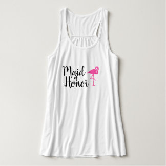 "Trauzeugin" Flamingo Wedding Tank Top