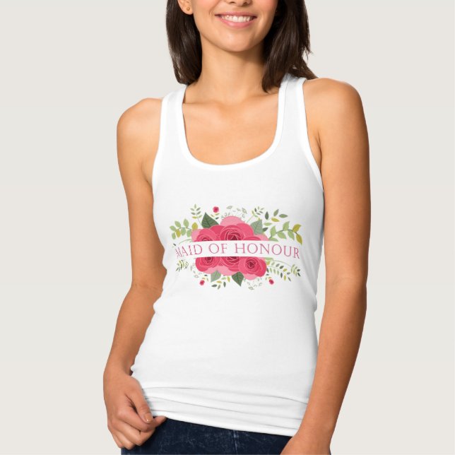 TRAUZEUGIN Floral Tank Top (Vorderseite)