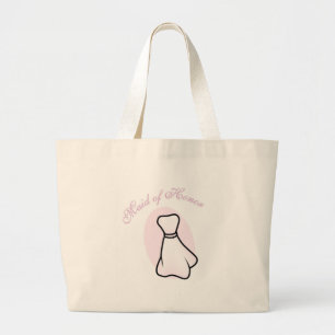 Trauzeugin-Hochzeits-Taschen-Handtasche Jumbo Stoffbeutel