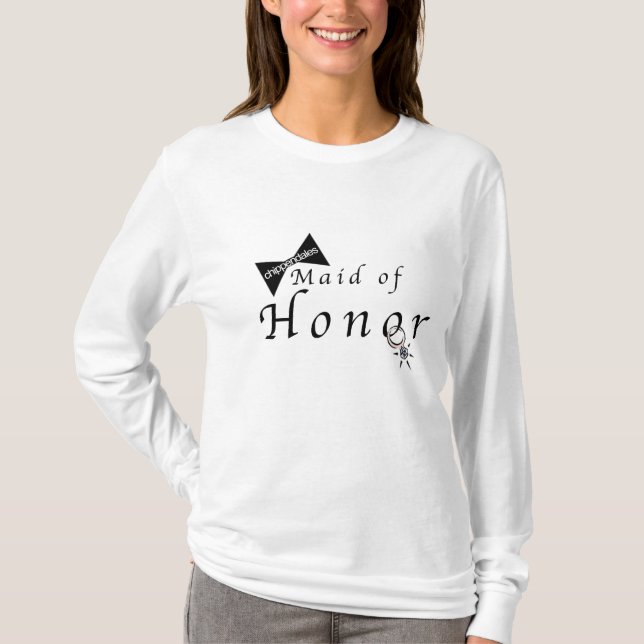 Trauzeugin Hoodie T-Shirt (Vorderseite)