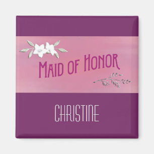 Trauzeugin-Magenta Magnet