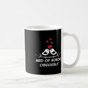 Trauzeugin offensichtlich die beste Frau Bridesmai Kaffeetasse