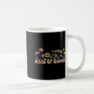 Trauzeugin Retro Groovy Brautparty Bridesmaid Kaffeetasse