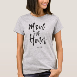 Trauzeugin Script Style Custom Wedding T-Shirt
