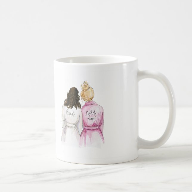 Trauzeugin? Tassen-DK-Br bewegt Kaffeetasse (Rechts)
