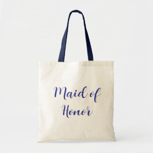 Trauzeugin Tote Tasche in stilvollem Cursive