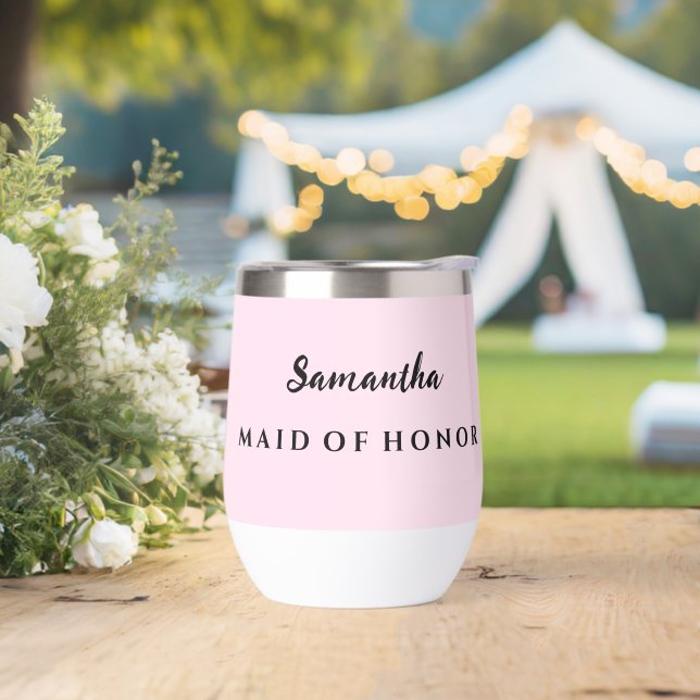 Trauzeugin Wine Tumbler (Hochzeit)