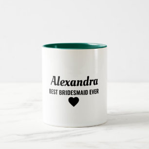 Trauzeugin Zweifarbige Tasse