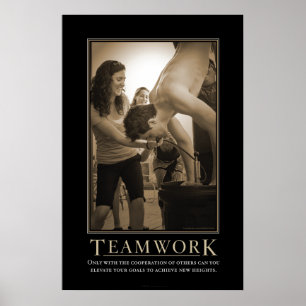 Travail d'équipe Impression démotivationnelle