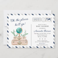 Travel Adventure Baby Boy Rund um die Weltdusche
