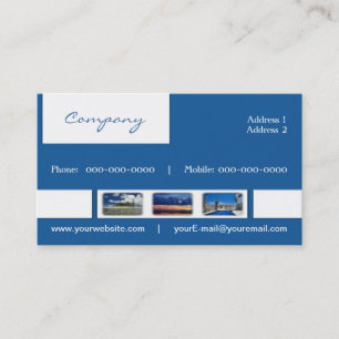Travel Agent Business Card Visitenkarte