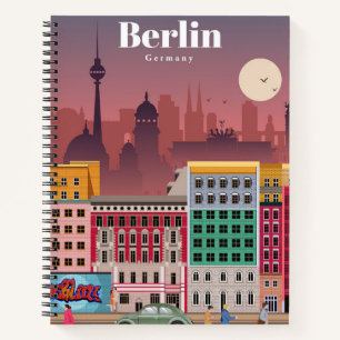 Travel Art Travel To Berlin Germany Notizbuch