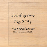 Travel Brautparty Namensdatum fehlen Frau Sim