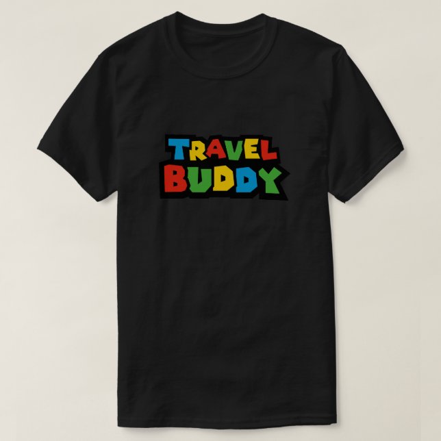 Travel Buddy T-Shirt (Design vorne)