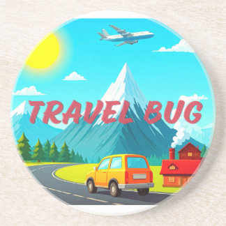 Travel Bug Sand Untersetzer