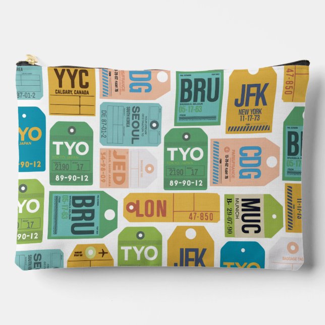 Travel Cosmetic Bag Zubehörtasche (Vorderseite)