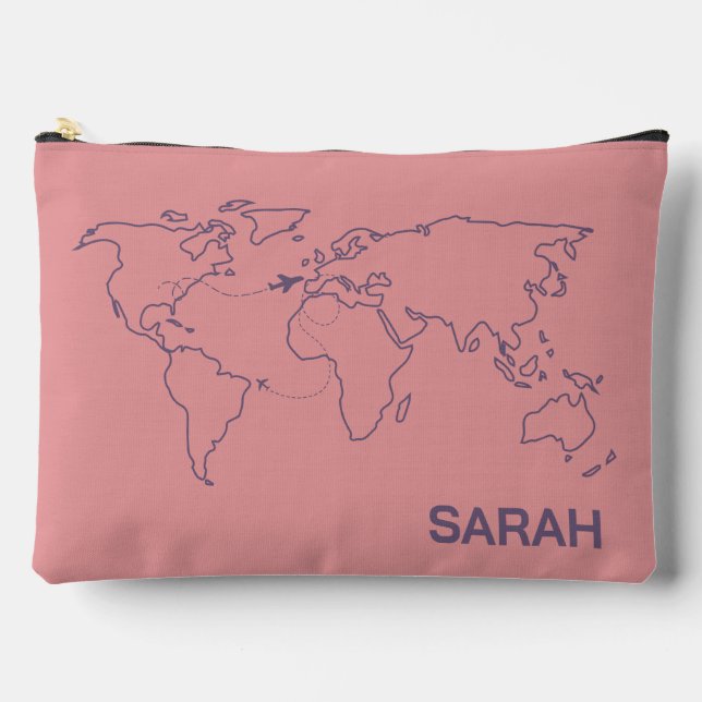 Travel Document & iPad Organizer Zubehörtasche (Vorderseite)