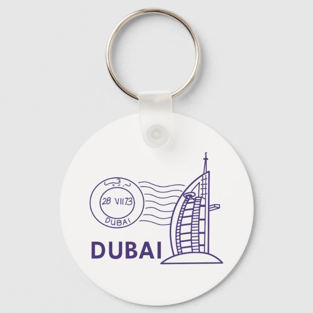 TRAVEL DUBAI SCHLÜSSELANHÄNGER (Vorderseite)