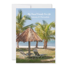 Travel Friends Beach Palm Trees Personalize