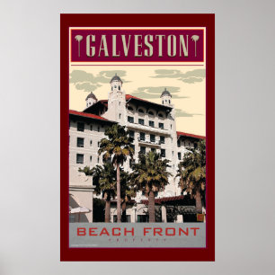 TRAVEL-Galveston Poster
