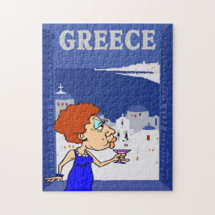 Travel Greece, Jigsaw Puzzle