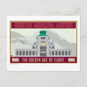 TRAVEL-Houston Postkarte