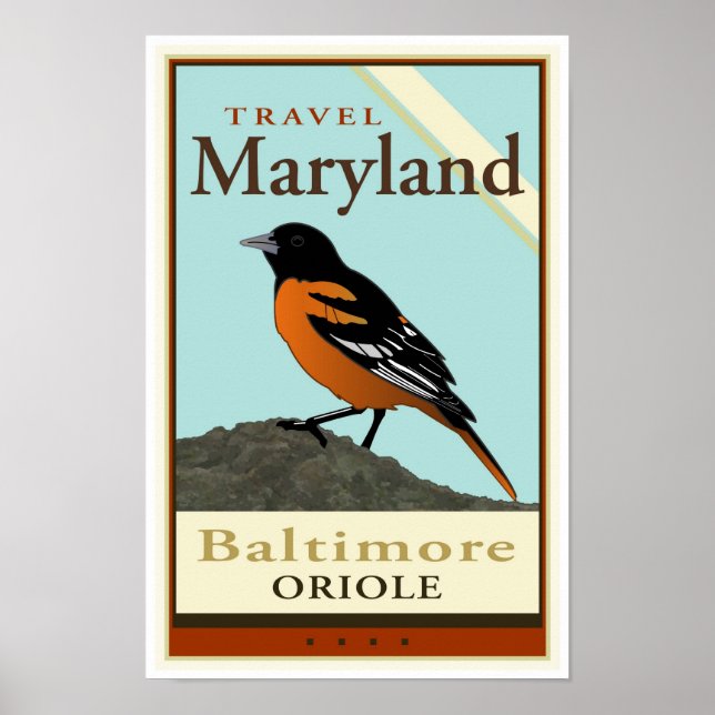 Travel Maryland Poster (Vorne)