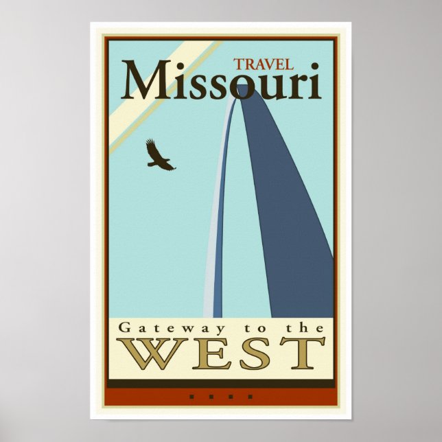 Travel Missouri Poster (Vorne)