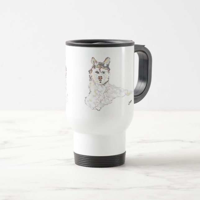 Travel Mug : Best Buddies Reisebecher (VorderseiteRechts)